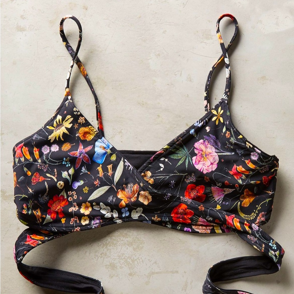 L Space Chloe top botanical print